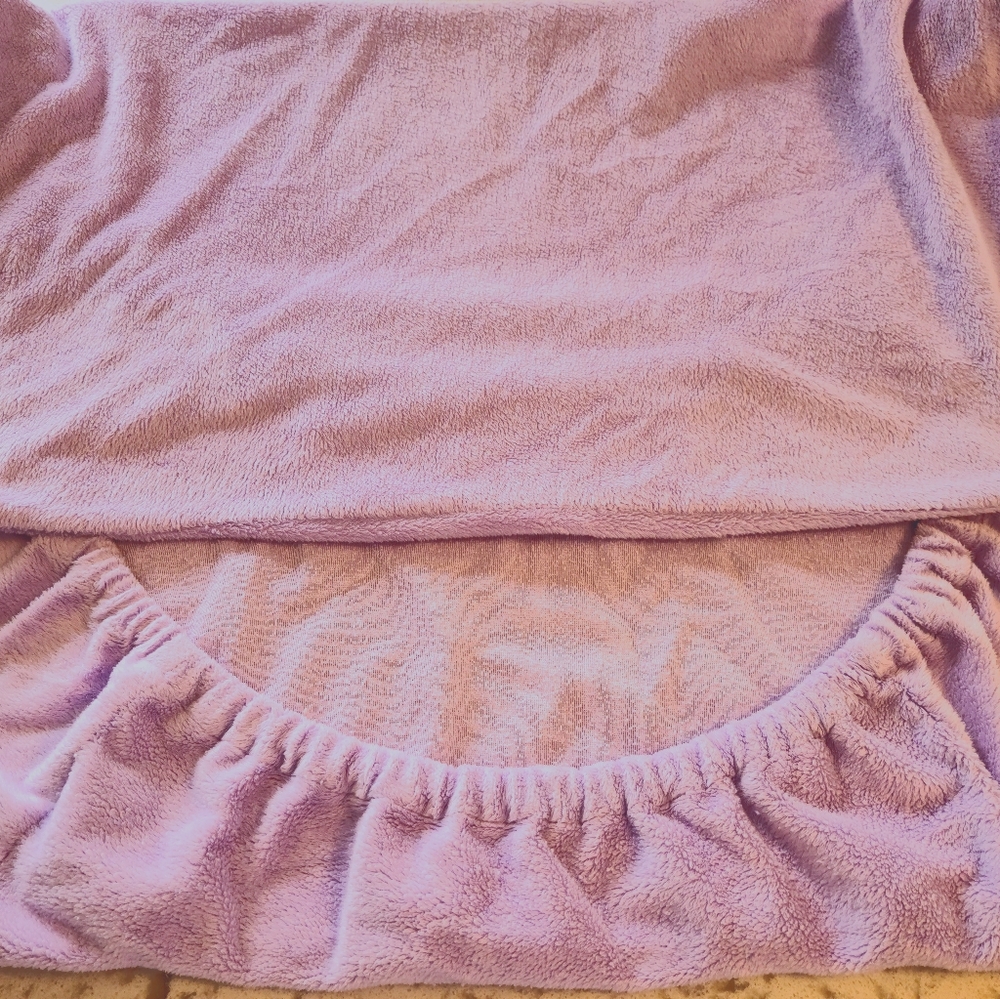Lavender Changing Pad Cover